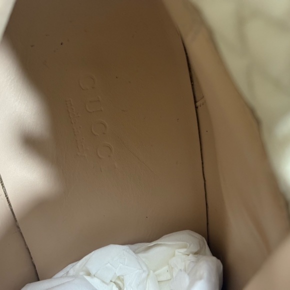 Gucci GG Logo Platform High Block Heel ankle boot - Picture 9 of 10